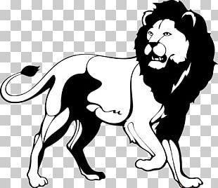 frightened lion clipart