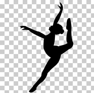 Modern Dance Silhouette Contemporary Dance Ballet Dancer PNG, Clipart ...