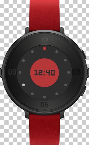 Pebble Time Round Smartwatch PNG