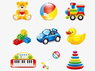 cute baby toys images clipart