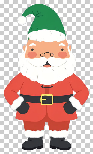 Santa Claus - Santa Claus Waving PNG