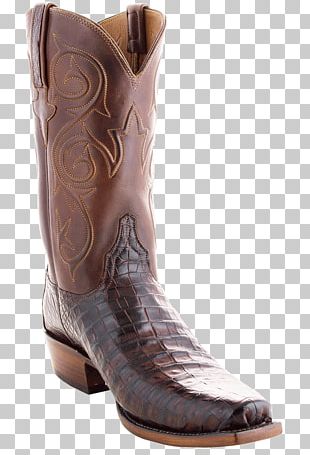 Cowboy Boot Caiman Lucchese Boot Company Crocodile PNG