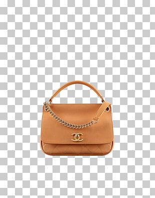 Hobo Bag Chanel Calfskin Leather PNG