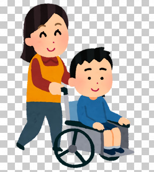 Cartoon Wheelchair PNG Images, Cartoon Wheelchair Clipart Free Download