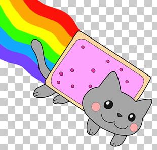 Nyan Cat Youtube Sticker Png Clipart Animals Animation Art Brand Cat Free Png Download - nyan cat decal roblox roblox meme on meme