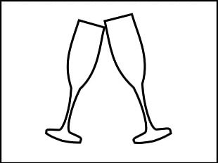 Wine Glass Champagne Glass Cocktail Drawing PNG, Clipart, Bar, Beer