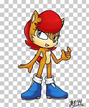 Princess Sally Acorn Sonic The Hedgehog Fan Art Character PNG, Clipart ...