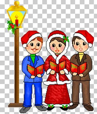 carolers clipart