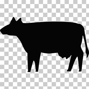 Holstein Friesian Cattle Silhouette PNG