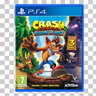 Crash Bandicoot N. Sane Trilogy Crash Bandicoot 2: Cortex Strikes Back Crash Bandicoot: Warped PlayStation 4 PNG
