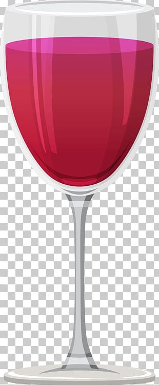 Red Wine Cocktail Glass PNG