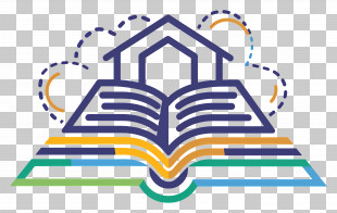 Book Logo - Education Logo With A Book And House Design PNG