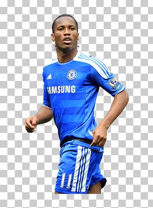 Didier Drogba Chelsea F.C. 2008 UEFA Champions League Final 2012 UEFA Champions League Final Jersey PNG