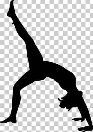Yoga Silhouette Physical Fitness Exercise PNG