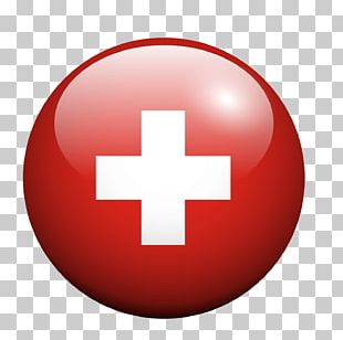 Red Cross Red Circle Texture PNG