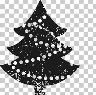 Fir Christmas Tree Rubber Stamp Postage Stamps PNG