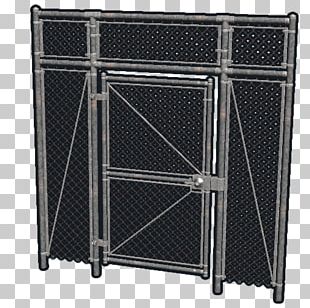 Chain-link Fencing Gate Fence Door Lock PNG