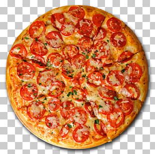 Pizza Margherita Italian Cuisine Sushi Sicilian Pizza PNG