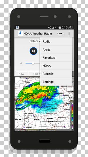 Smartphone Feature Phone Amazon.com NOAA Weather Radio PNG