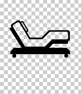 Hospital Bed Medical Equipment Medicine Fauteuil PNG