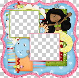 Toy Frames Cartoon Pink M PNG