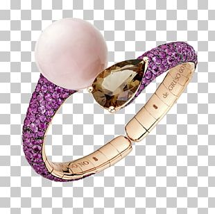 De Grisogono Amethyst Jewellery Bracelet Ring PNG