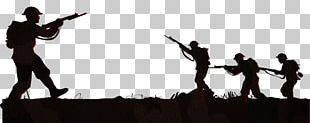 Silhouette Military Education And Training PNG