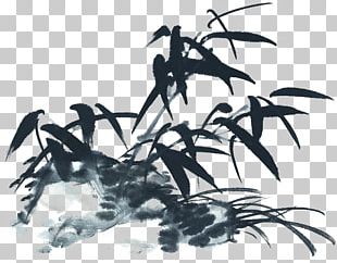 Humidifier Bamboo Ink Brush Paint PNG