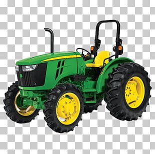John Deere Tractor Agriculture Four-wheel Drive Loader PNG