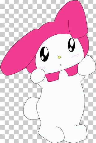 My Melody Line Art Cartoon PNG