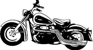 Harley-Davidson Motorcycle Black And White PNG, Clipart, Automotive ...