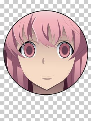 Free: Yuno Gasai Aru Akise Anime Future Diary Yukiteru Amano, anime amour  transparent background PNG clipart 