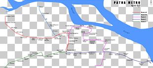 Patna Metro Rapid Transit Train Map PNG