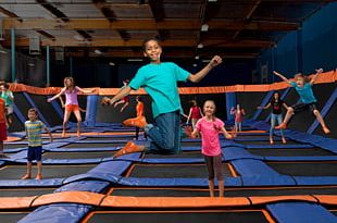 Sky Zone Trampoline Park Logo Business PNG, Clipart, Area ...