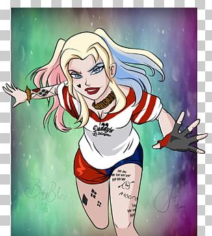 Harley Quinn Joker Drawing Cartoon PNG, Clipart, Anime, Art, Cartoon ...