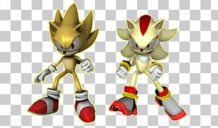 Img] - Super Sonic And Super Shadow, HD Png Download - 541x656