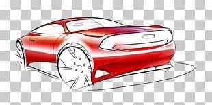 Sports Car Illustration PNG