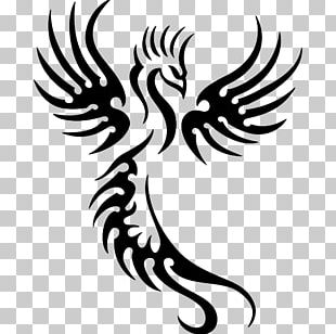 tattoo phoenix drawing png clipart abziehtattoo art black and white cybernetic drawing free png download tattoo phoenix drawing png clipart