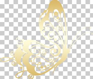 Golden Butterfly Png Images Golden Butterfly Clipart Free Download