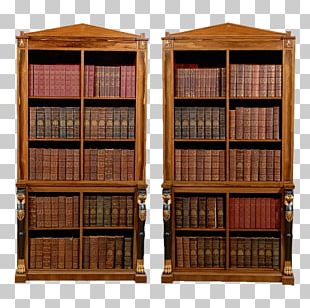 Bookcase Shelf Wood Stain Furniture Cabinetry PNG
