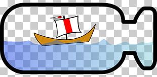 Sailing Ship Bateau En Bouteille PNG
