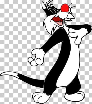 Sylvester Jr. Tweety Bugs Bunny Looney Tunes PNG, Clipart, Bird, Black ...