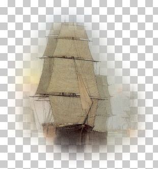 Brigantine Full-rigged Ship Boat East Indiaman PNG