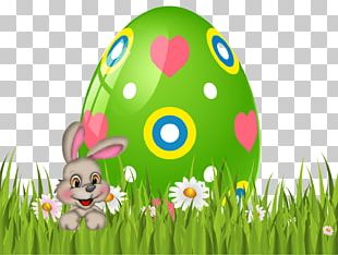 Easter Bunny Red Easter Egg PNG