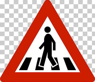Norway Pedestrian Crossing Tram Road Traffic Sign PNG