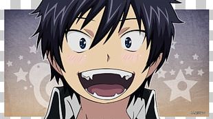 Shiemi Moriyama Yukio Okumura Rin Okumura Exorcista Azul, beijo de Anime,  Arte finala, cabelo preto, manga png