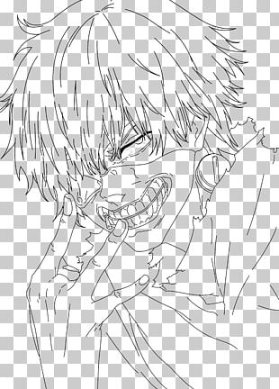 Kaneki Tokyo Ghoul Coloring Pages