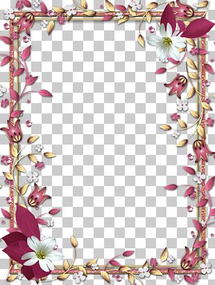 Pink Flowers Frame PNG, Clipart, Flowers, Flowers Clipart, Frame, Frame ...