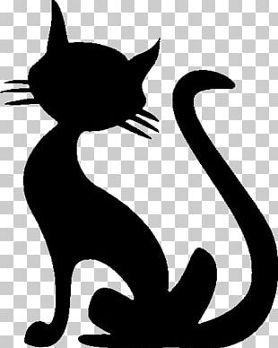 Cat Le Chat Noir Halloween Png Clipart Animals Black Cat