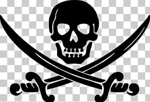 Piracy Jolly Roger Logo PNG, Clipart, Black And White, Brand ...